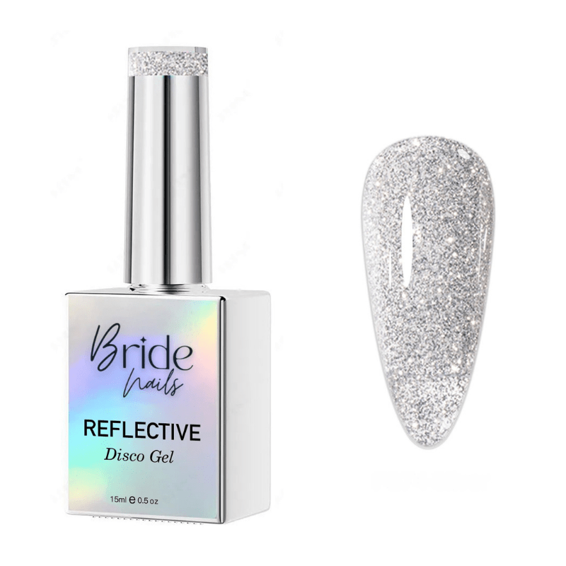 Reflective Disco Gēllaka Sudraba 15ml