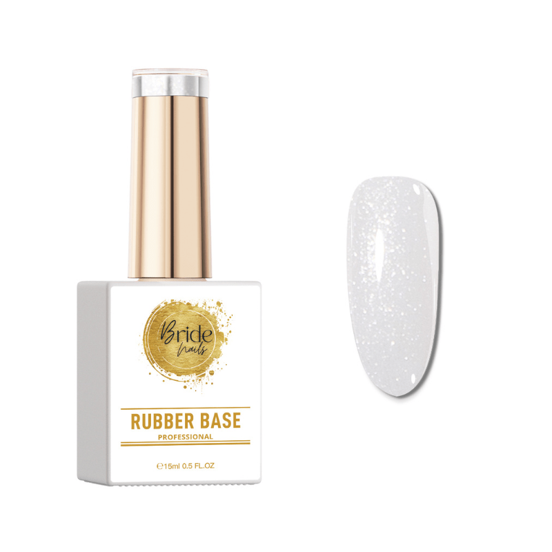 Rubber Bāzes laka Milky Mirdzoša #045 15ml