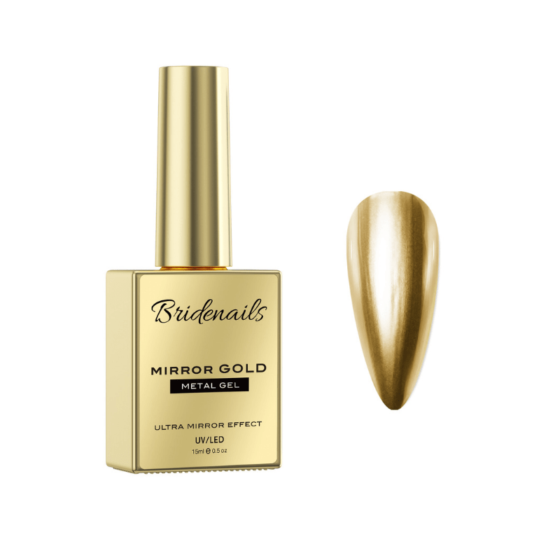 Mirror Gold metāla gēls 15ML